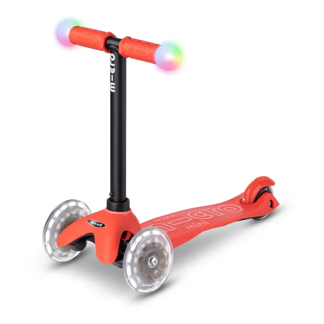 Revolution Deluxe Magic LED 3-in-1 Mini Scooter | Red