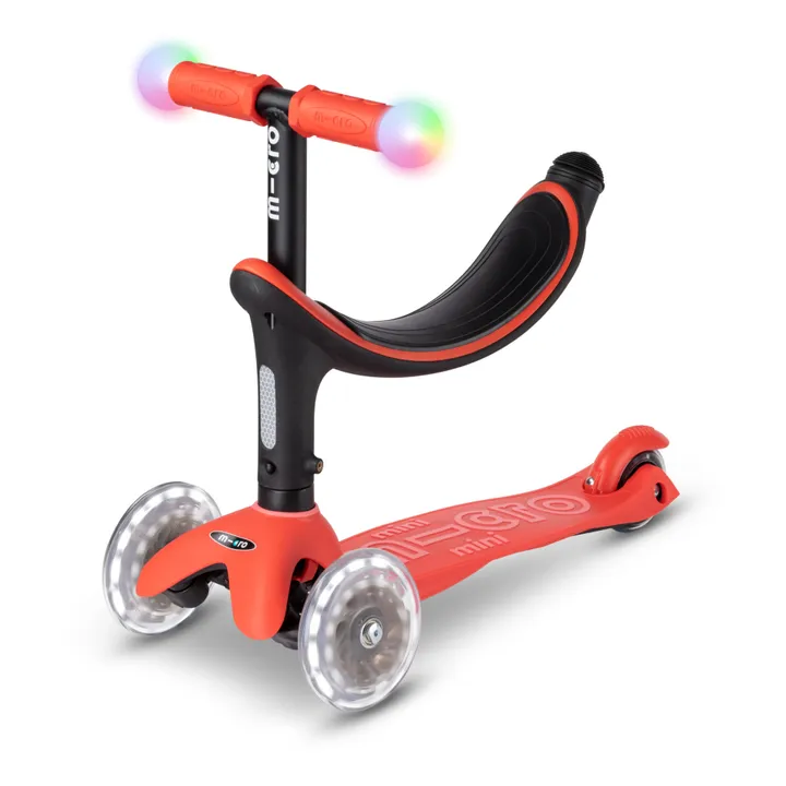 Revolution Deluxe Magic LED 3-in-1 Mini Scooter | Red- Product image n°5