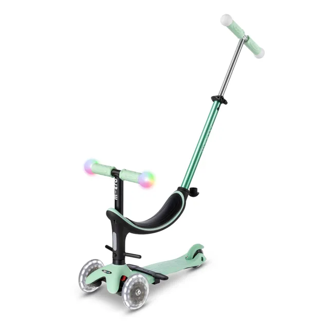 Revolution Deluxe Magic LED 3-in-1 Mini Scooter | Mint Green