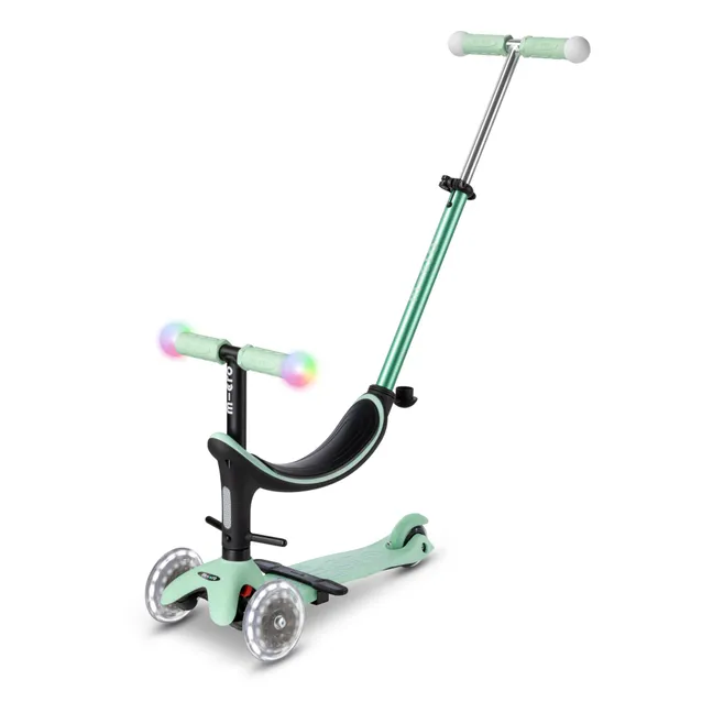 Revolution Deluxe Magic LED 3-in-1 Mini Scooter | Mint Green
