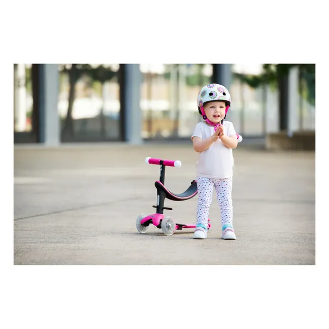 Mini 3in1 LED scooter | Raspberry Red