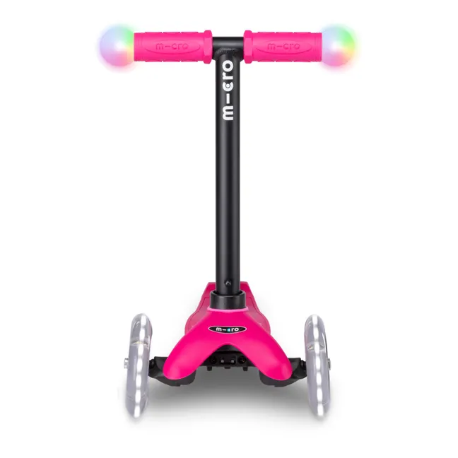 Revolution Deluxe Magic LED 3-in-1 Mini Scooter | Raspberry Red