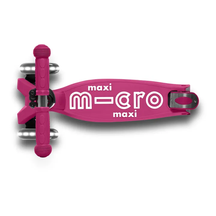 Roller Maxi Micro Deluxe LED zusammenklappbar | Rot- Produktbild Nr. 1