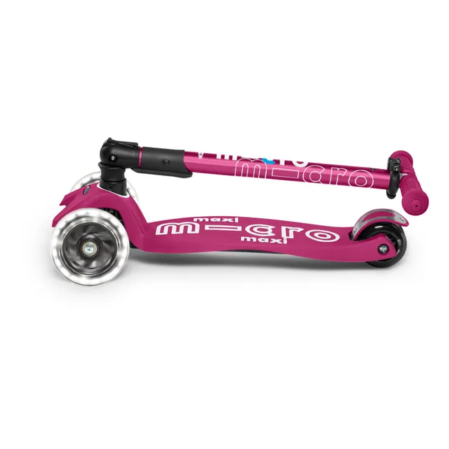 Trottinette Maxi Pliable LED | Framboise