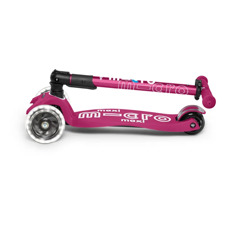 Maxi Deluxe folding LED scooter | Framboise- Product image n°5