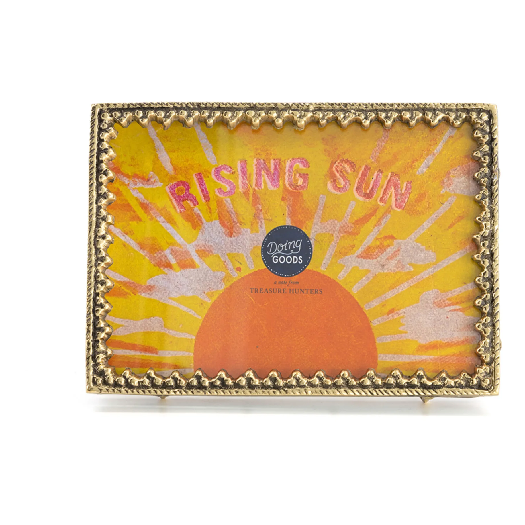 Doing Goods Gold Brass Frame Photo Frame
