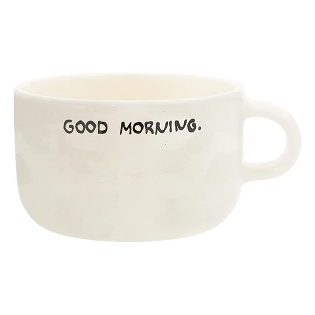 Good Morning Becher | Cremefarben