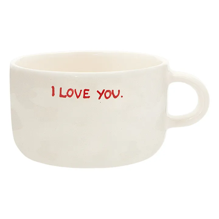 Mug I Love You | Crème- Image produit n°0
