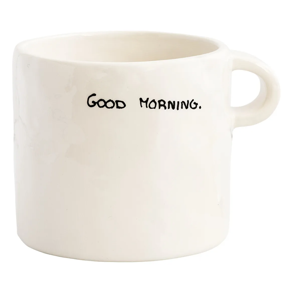 Anna + Nina Cream Good Morning Mug