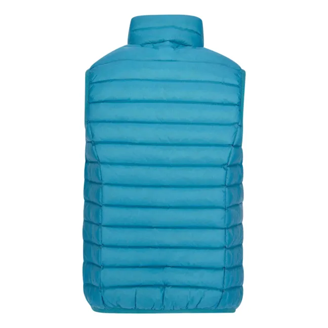 Zoe Sleeveless Coat | Blue