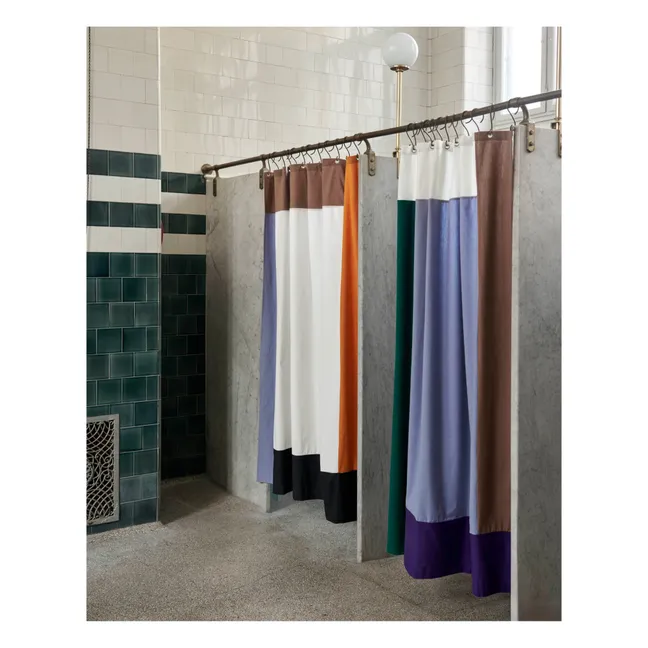 Pivot shower curtain | Cream