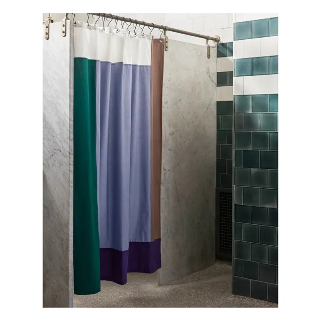 Pivot shower curtain | Blue