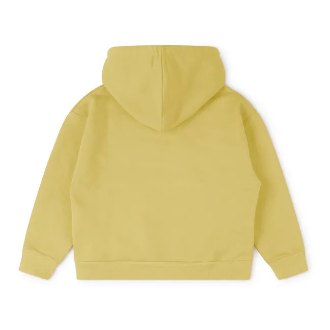 Kapuzen-Sweatshirt | Blasses Gelb