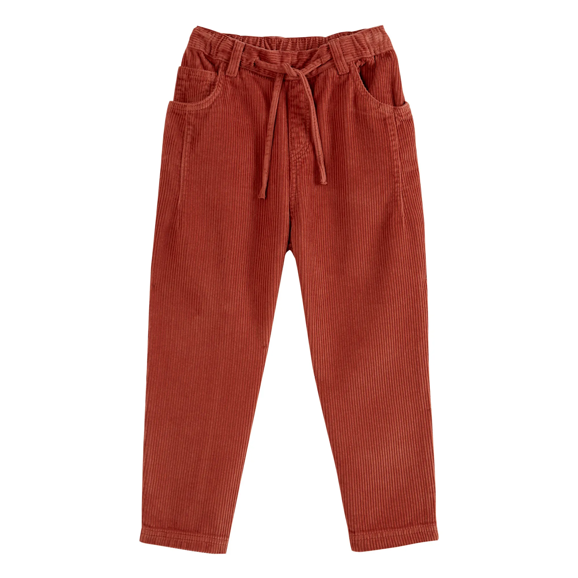 Emile Et Ida Rust Corduroy Trousers