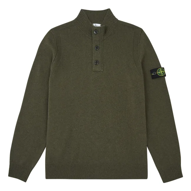 Truck-neck jumper | Khaki