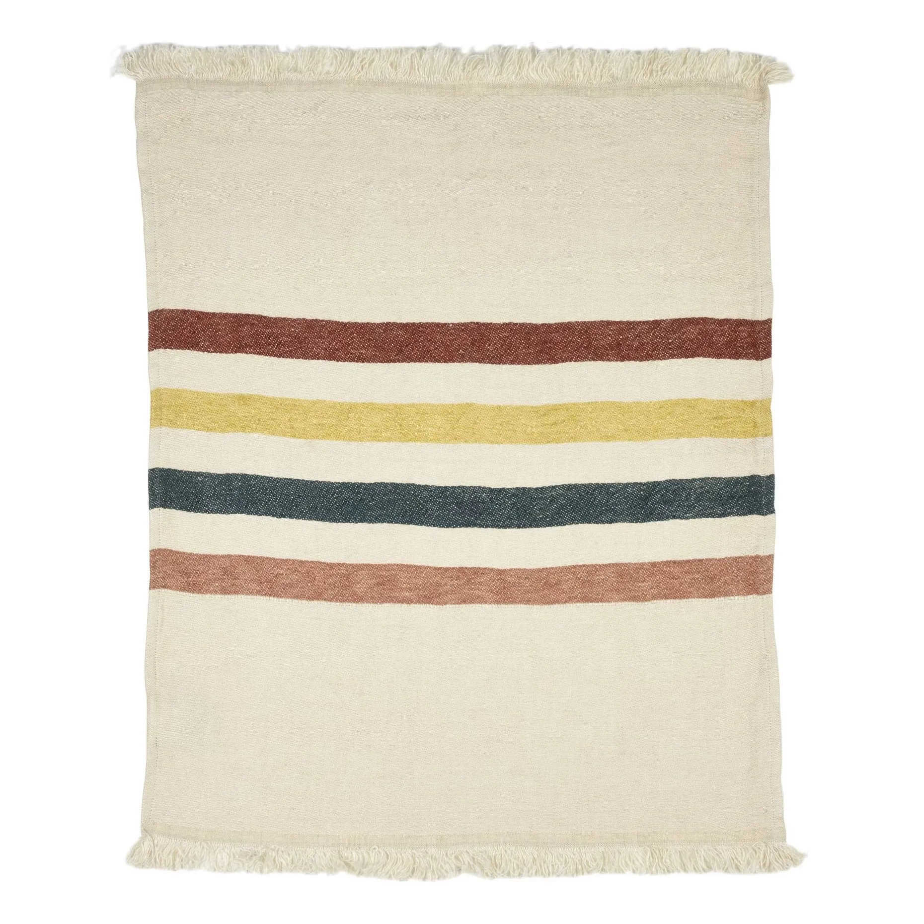 Libeco Multicoloured Belgian Beach Towel