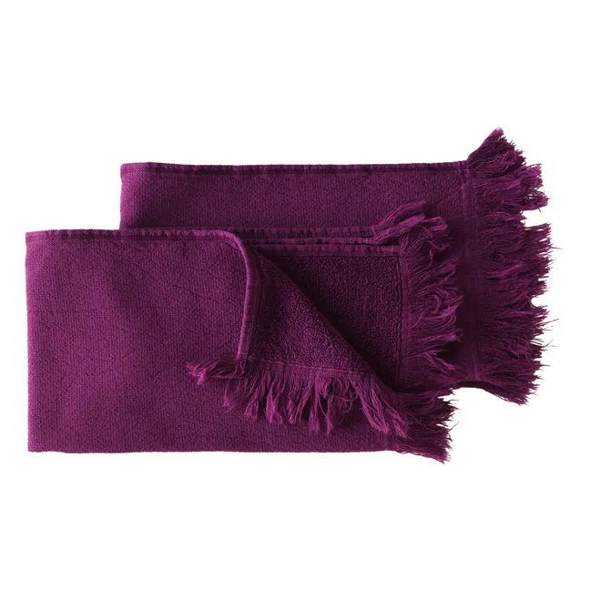 Guest towels - Set of 2 | Crimson