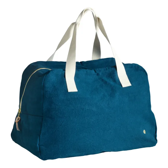 Weekend bag  | Peacock blue
