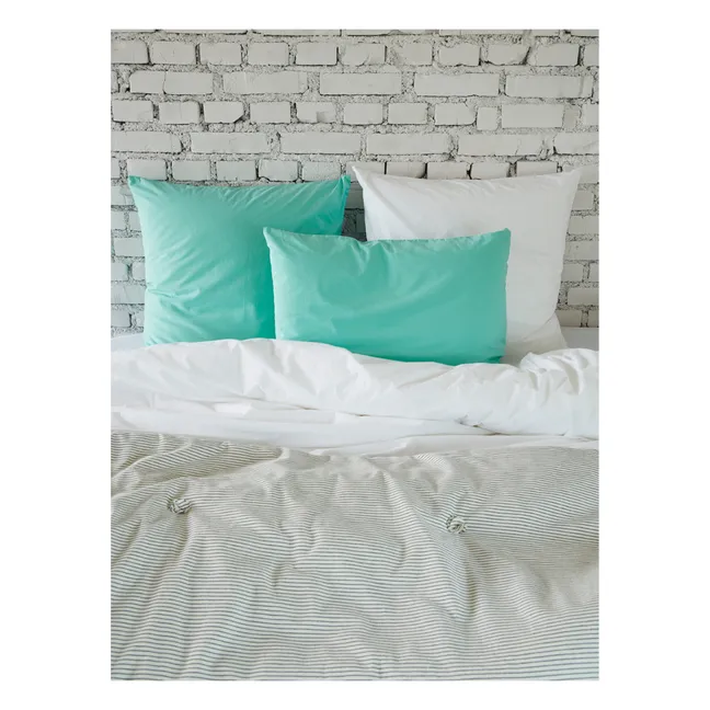 Funda de almohada Celeste | Azul Turquesa