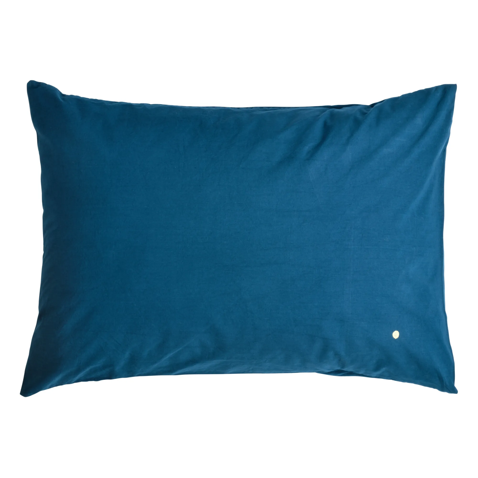 La Cerise Sur Le Gâteau Peacock Blue Celeste Pillow Case