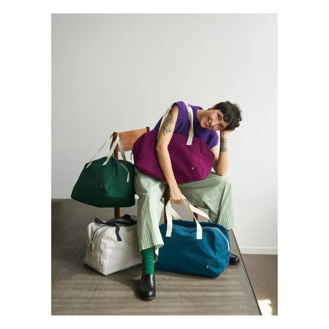 Weekend bag  | Peacock blue