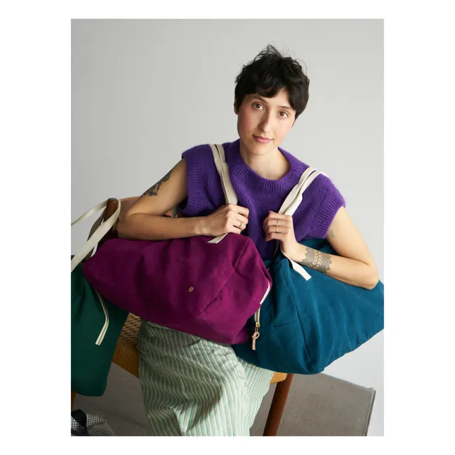 Tasche Weekend  | Pfauenblau