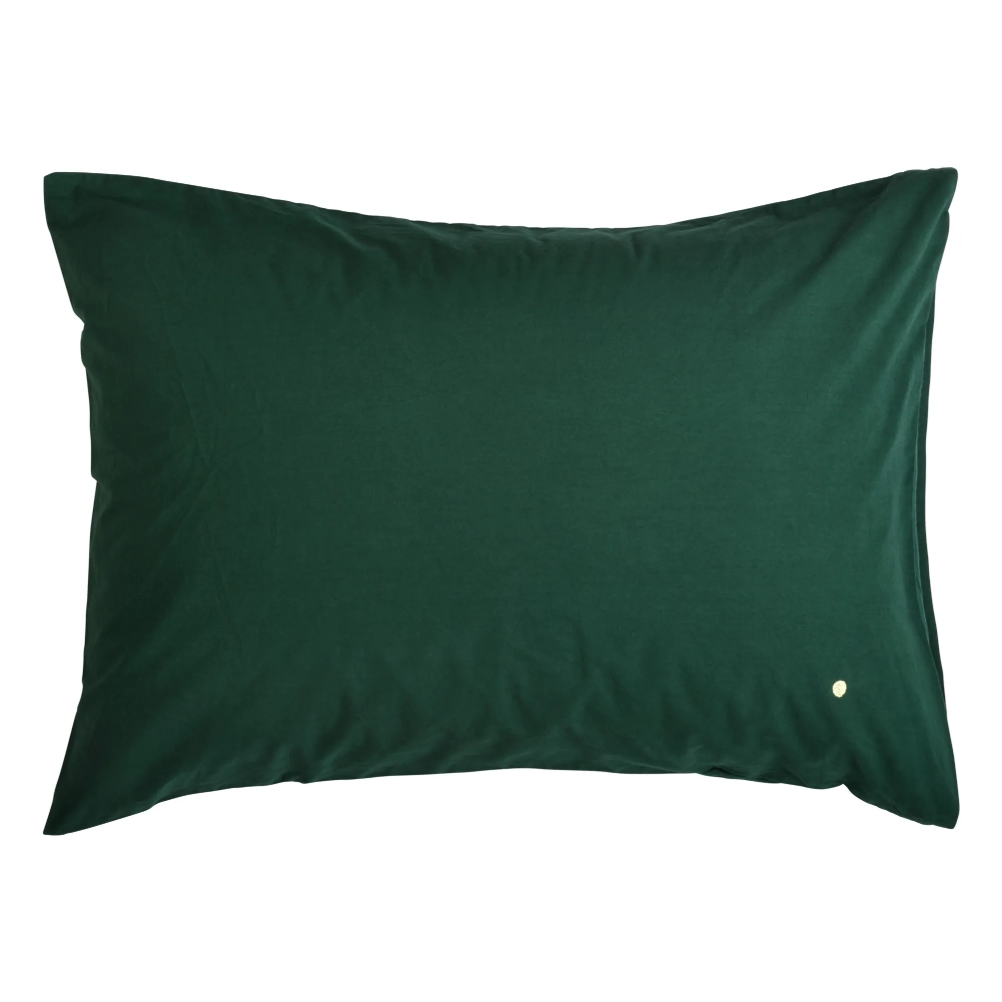 Taie d'oreiller Celeste | Vert foncé- Image produit n°0