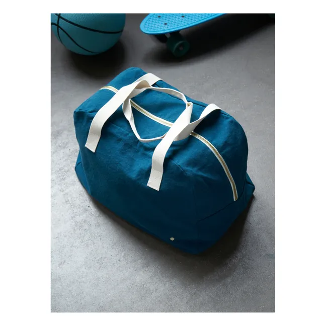 Weekend bag  | Peacock blue