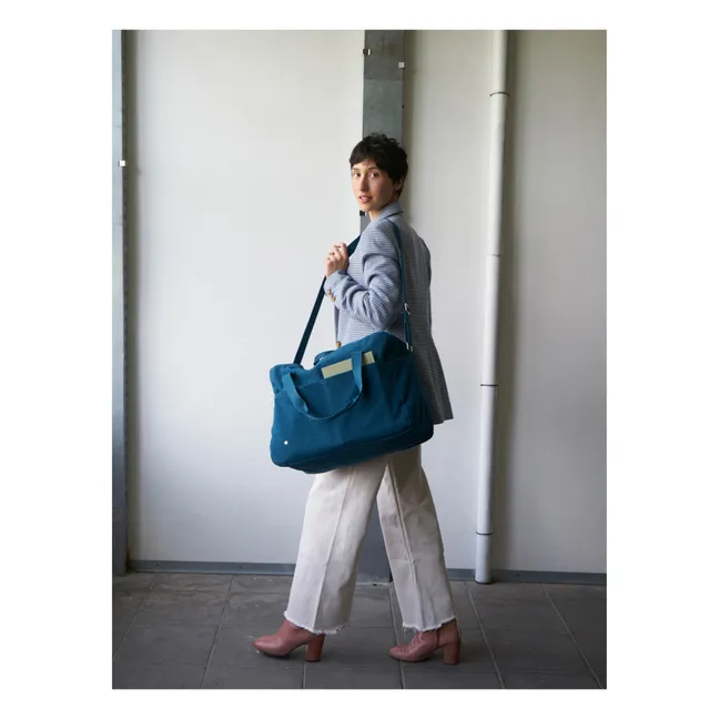 Travel bag | Peacock blue
