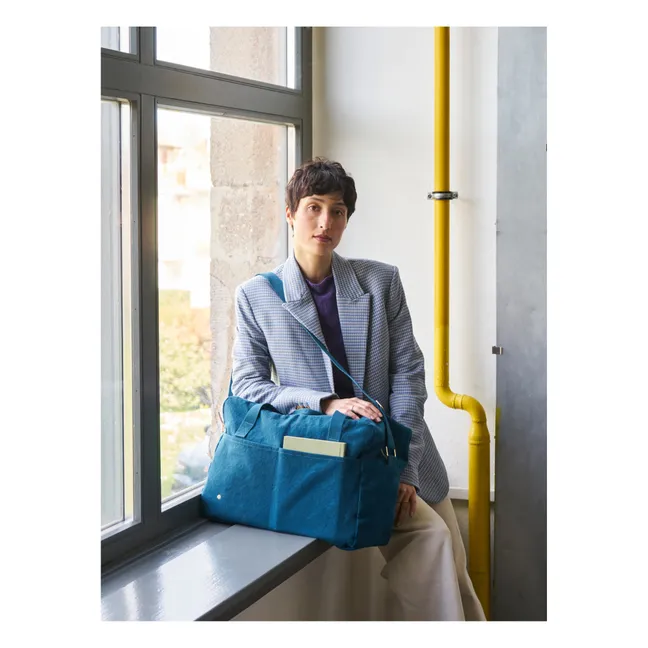 Travel bag | Peacock blue