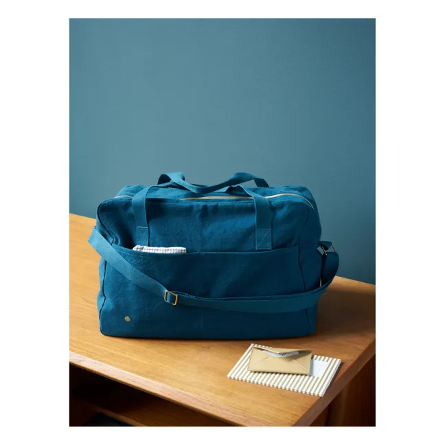 Travel bag | Peacock blue