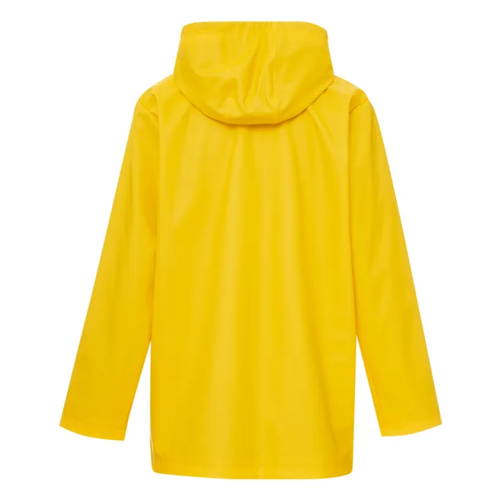 Impermeable forrado de algodón orgánico - Colección Mujer  | Amarillo- Imagen del producto n°1