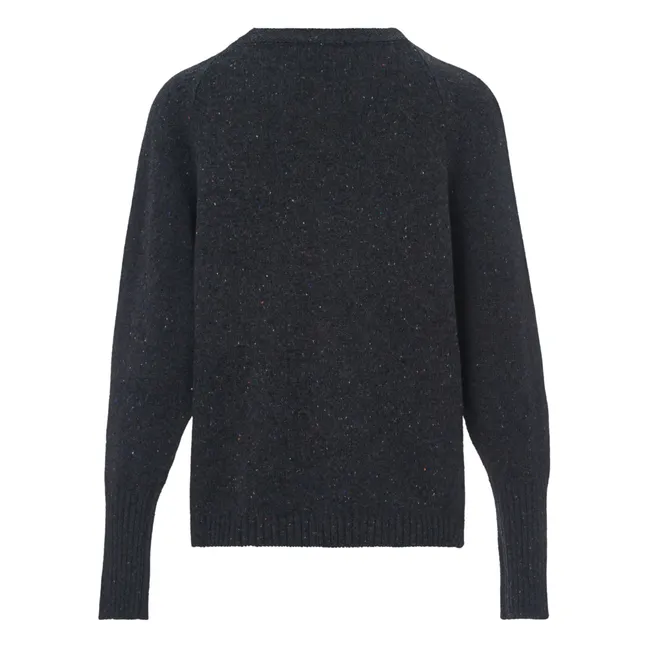 Kear Pullover aus recycelter Wolle - Damenkollektion | Kohle