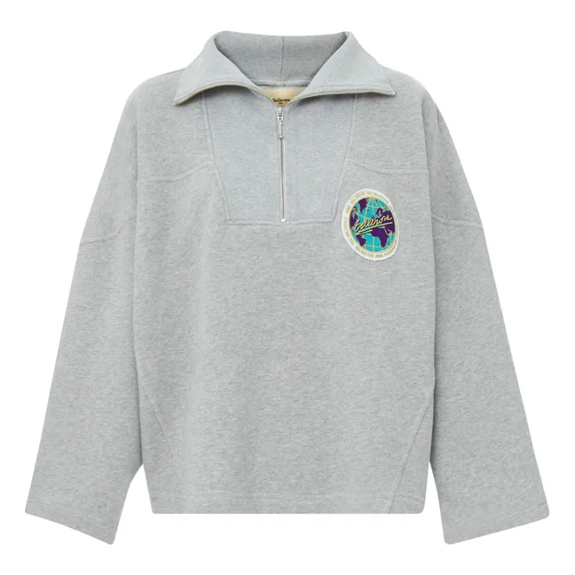 Sweatshirt Faso - Damenkollektion | Grau Meliert