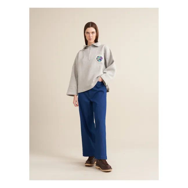 Sweatshirt Faso - Damenkollektion | Grau Meliert