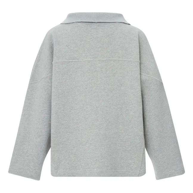 Sweatshirt Faso - Damenkollektion | Grau Meliert
