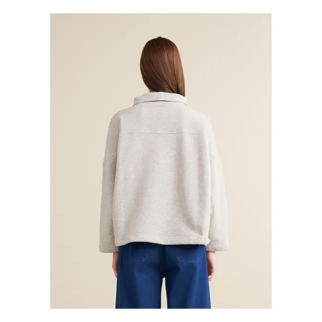 Sweat Faso - Collection Femme | Gris chiné
