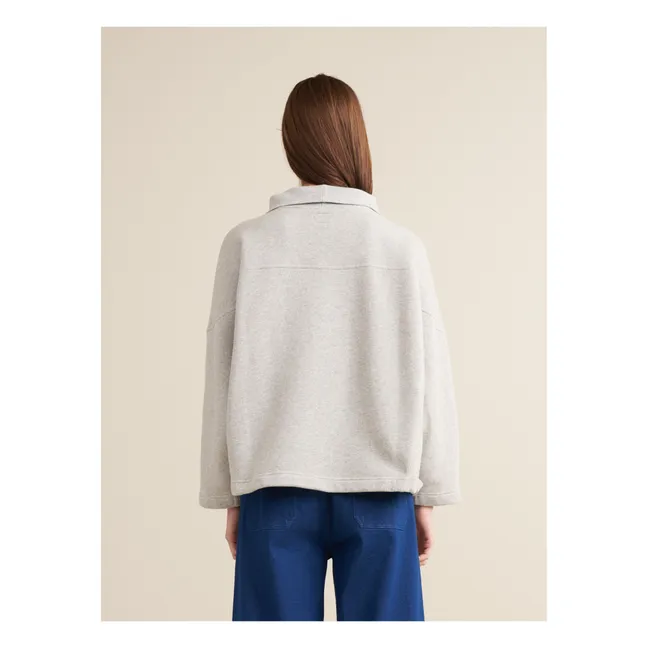 Sweatshirt Faso - Damenkollektion | Grau Meliert