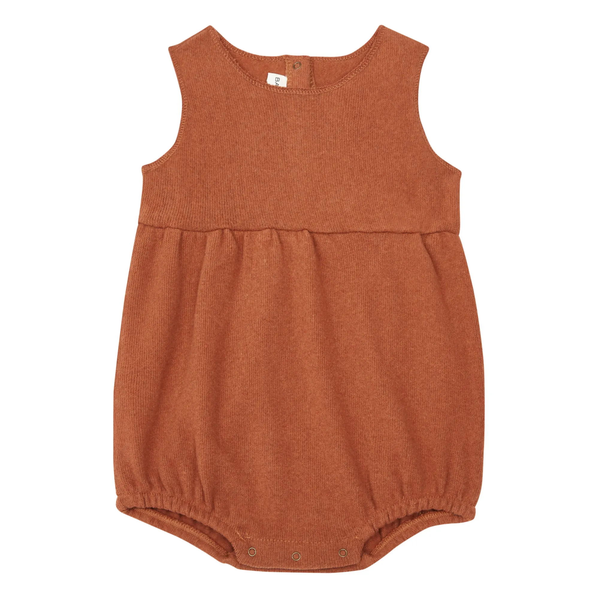 Babe & Tess Rust Knitted Romper