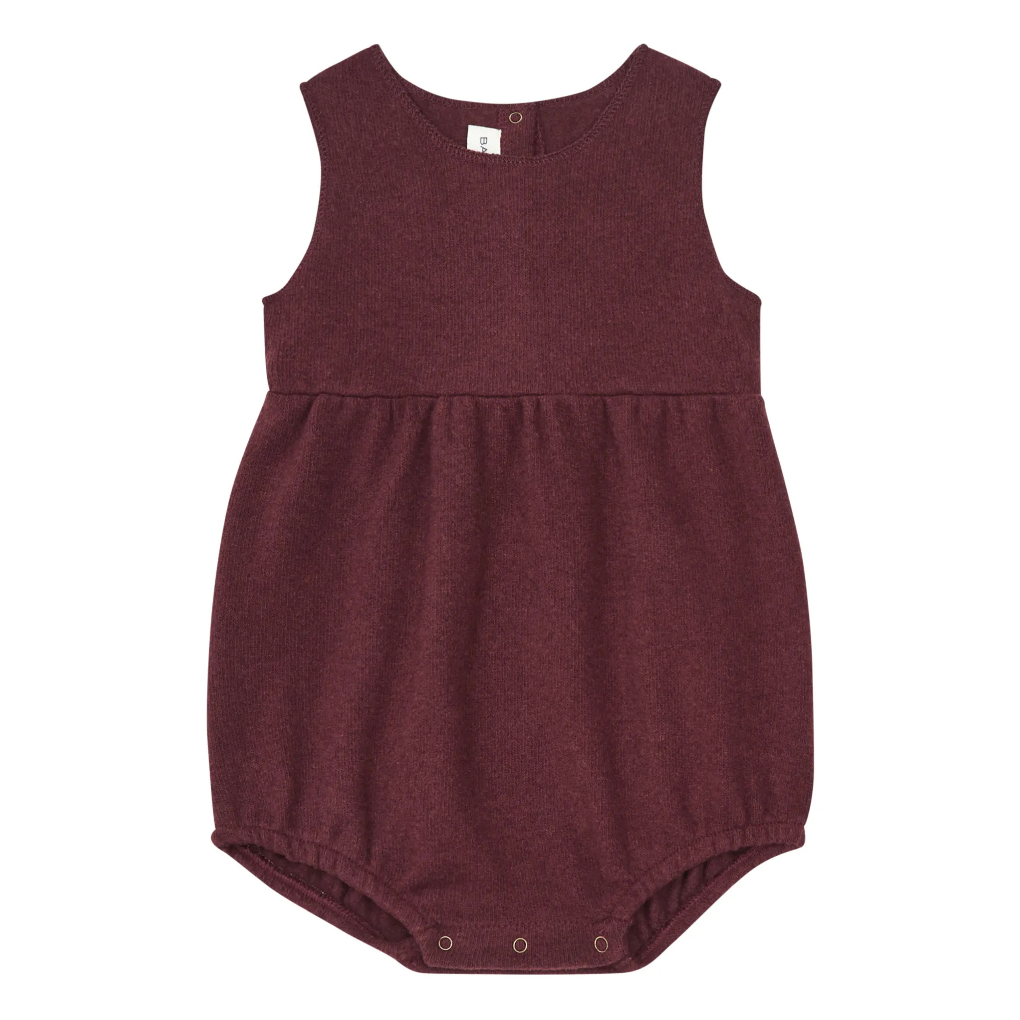 Babe & Tess Burgundy Knitted Romper