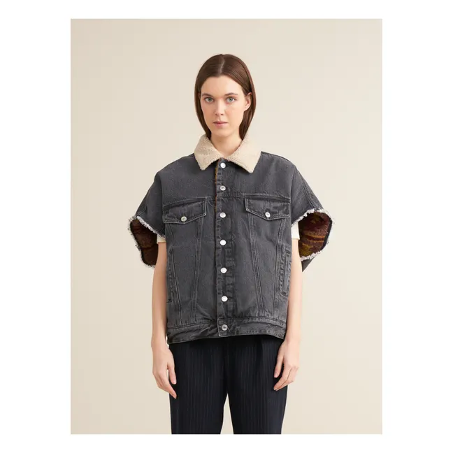 Ponca Jacke Bio-Baumwolle - Damenkollektion | Used Black