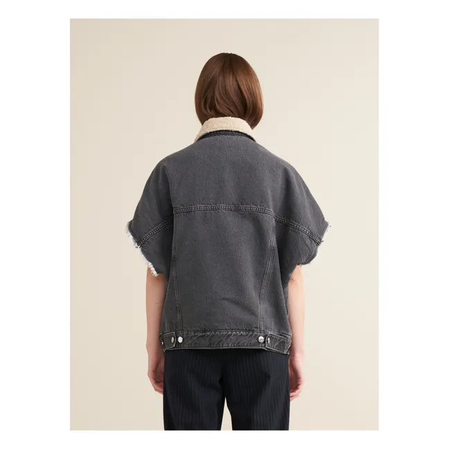 Ponca Jacke Bio-Baumwolle - Damenkollektion | Used Black