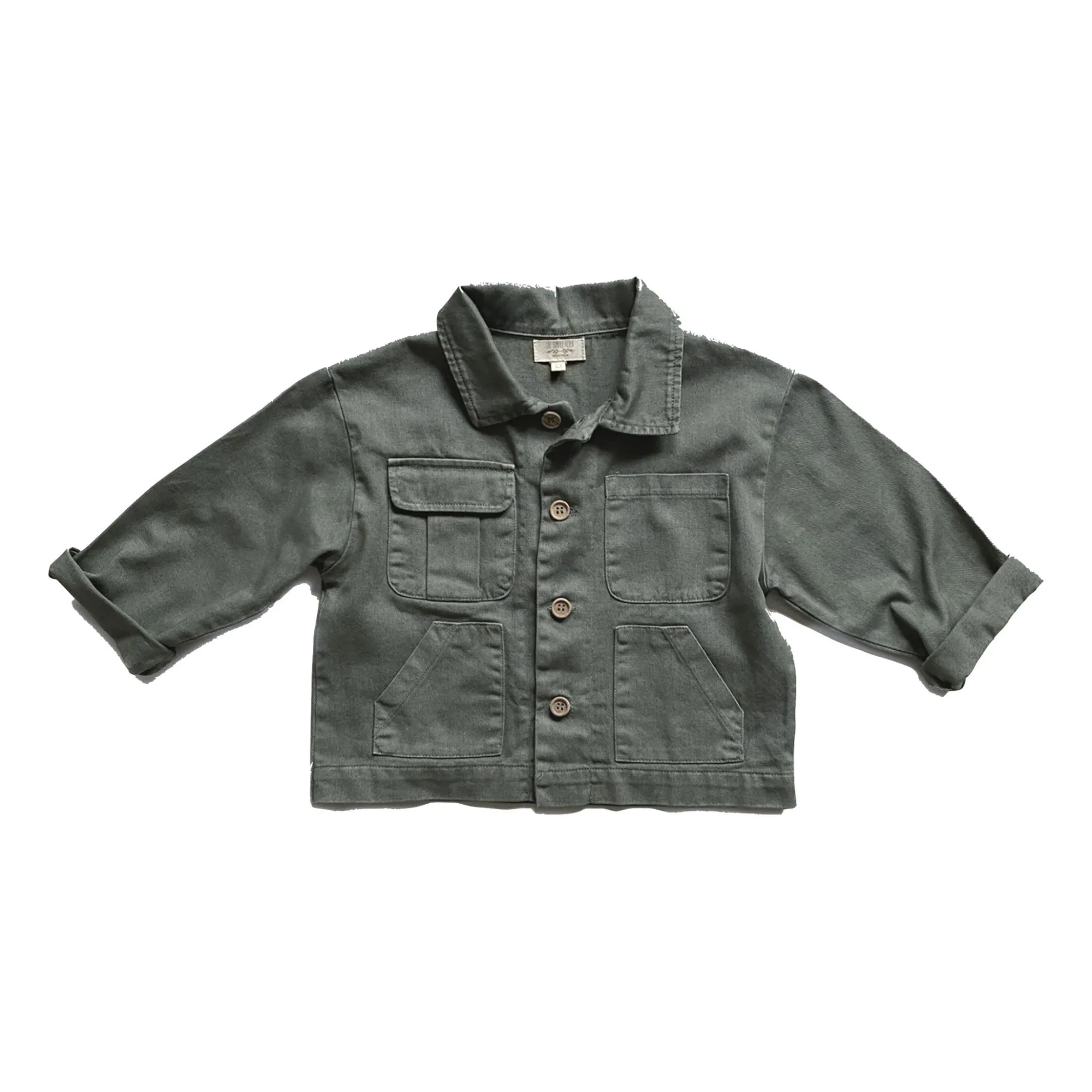 The Simple Folk Khaki Organic Cotton Jacket