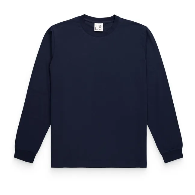 Sagace Langarm T-Shirt | Navy