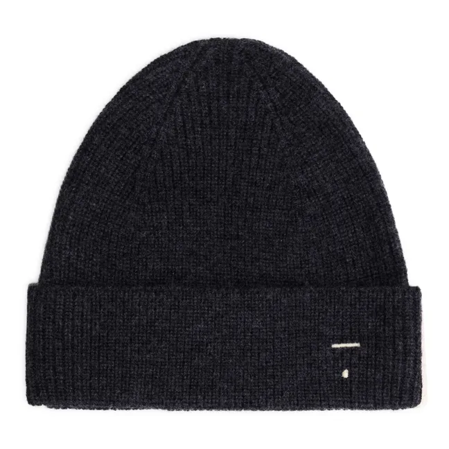 Knitted hat | Charcoal grey