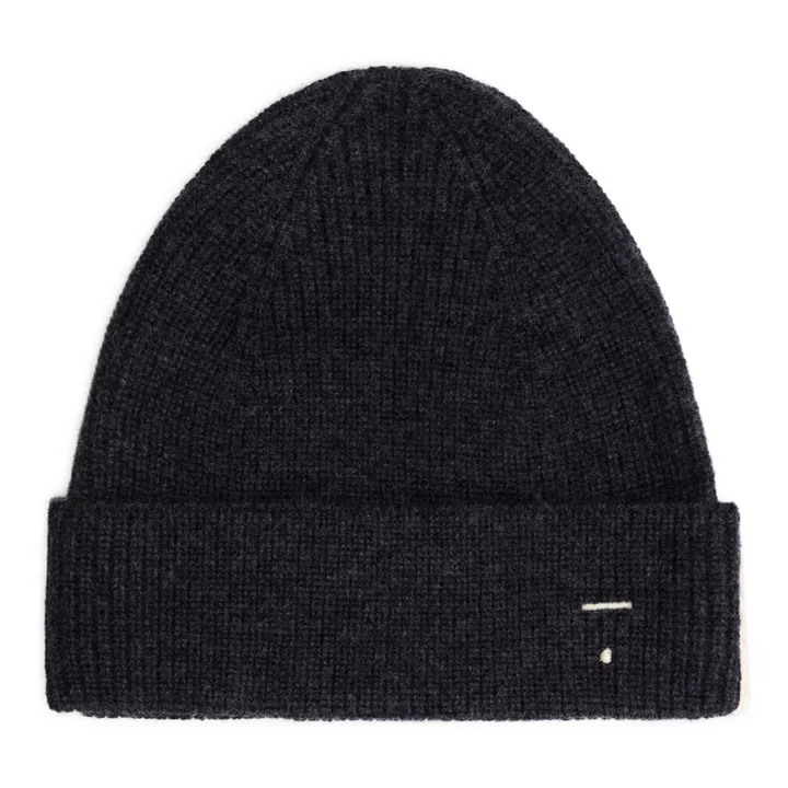 Bonnet en Maille | Gris anthracite- Image produit n°0