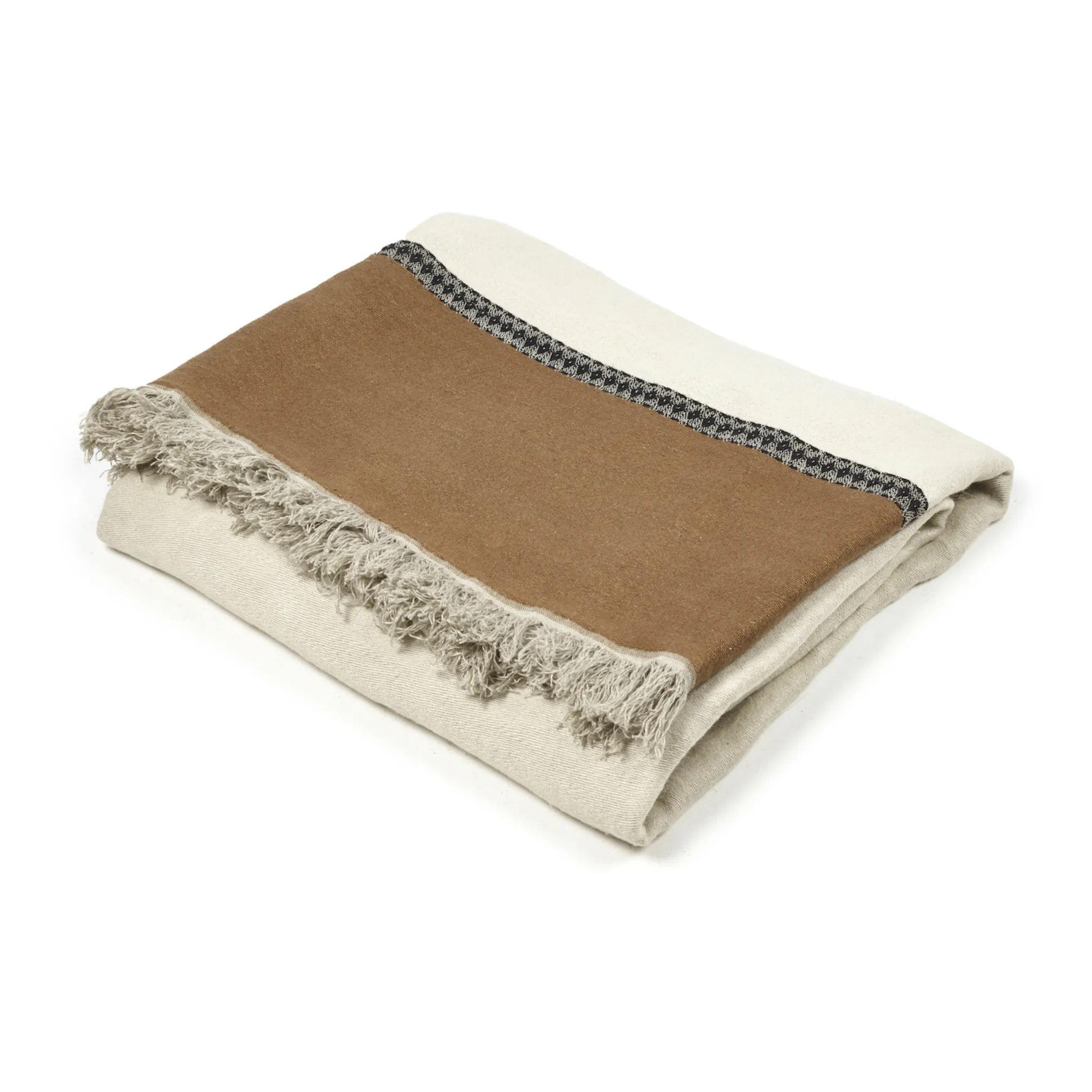 Libeco Beige Etienne Bedspread