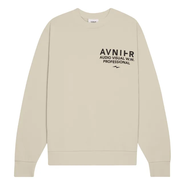 Sudadera de algodón orgánico Encore V3 | Gris Claro