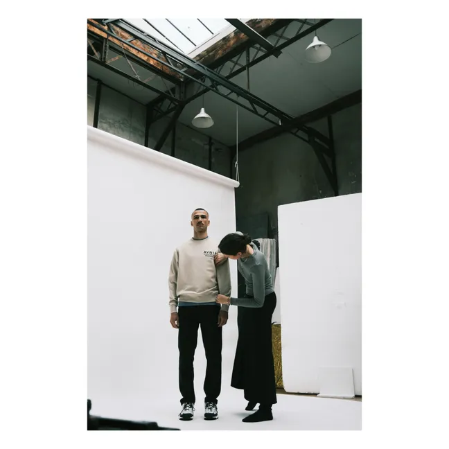 Sweatshirt Encore V3 Bio-Baumwolle | Hellgrau