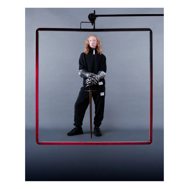 Amplify Recycled Sweatshirt mit Reißverschluss | Grau